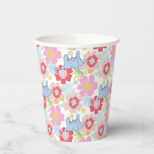 Horton Hears A Who  Pastel Flower Pattern Paper Cups