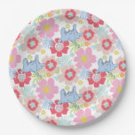Horton Hears A Who | Pastel Flower Pattern Paper Plates