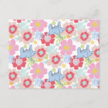 Horton Hears A Who | Pastel Flower Pattern Postcard