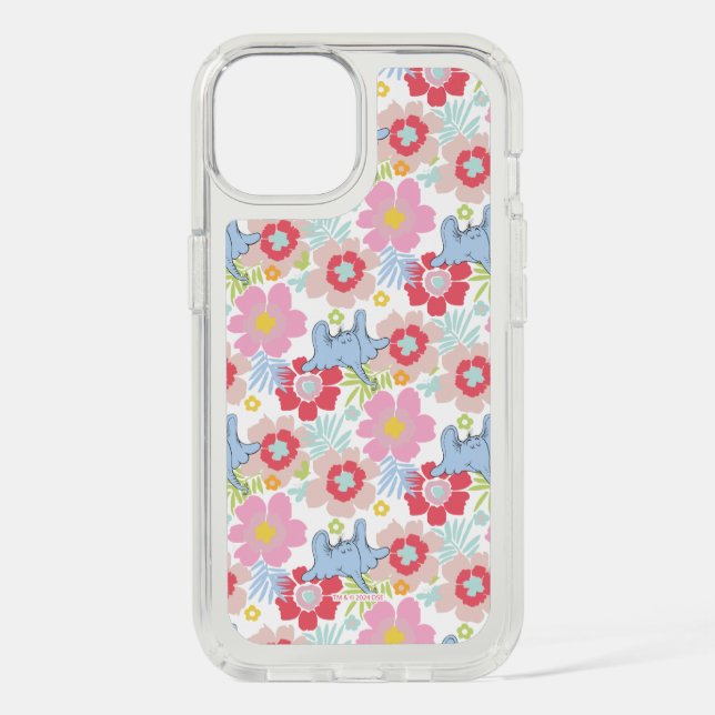 Horton Hears A Who | Pastel Flower Pattern Speck iPhone Case (Front)