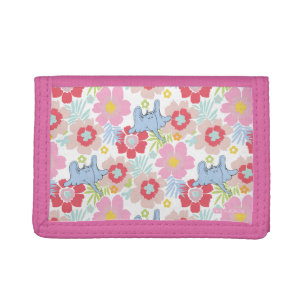 Horton Hears A Who   Pastel Flower Pattern Tri-fold Wallet