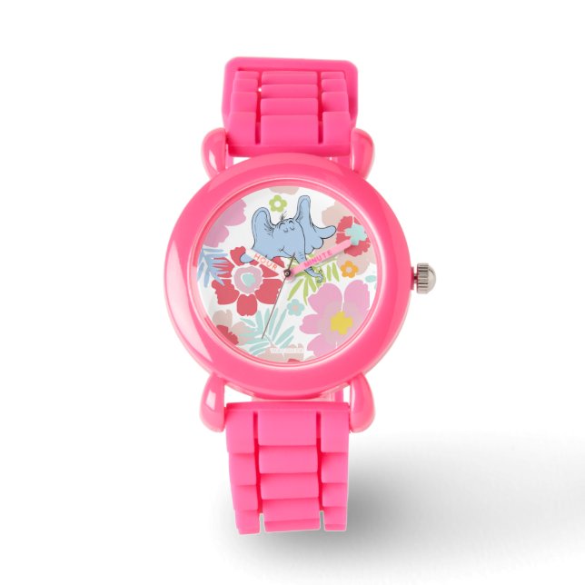 Horton Hears A Who | Pastel Flower Pattern Watch (Front)