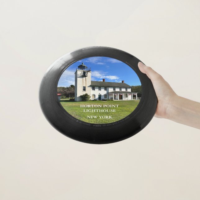 Horton Point Lighthouse, New York Frisbee (In Hand)