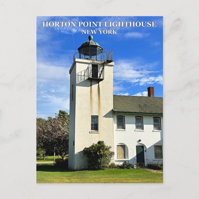 Horton Point Lighthouse, New York Postcard (Front)