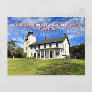 Horton Point Lighthouse, New York Postcard