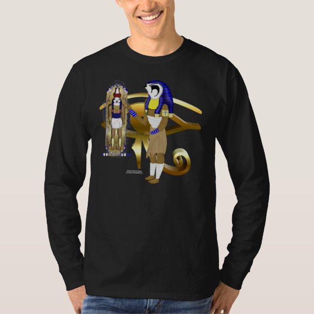 Horus Cartouche Magic Men's Nano Long Sleeve Shirt (Front)