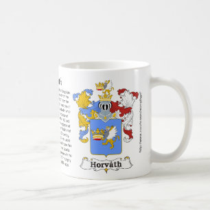 Horvath Family Hungarian Coat of Arm mug