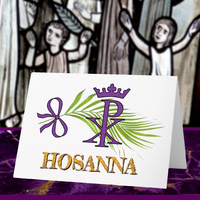 HOSANNA Palm Sunday Card (Creator Uploaded)