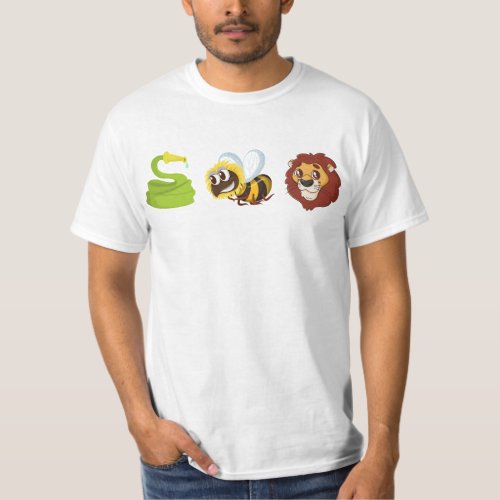 Hose Bee Lion Funny Hos Be Lying Animal T_Shirt