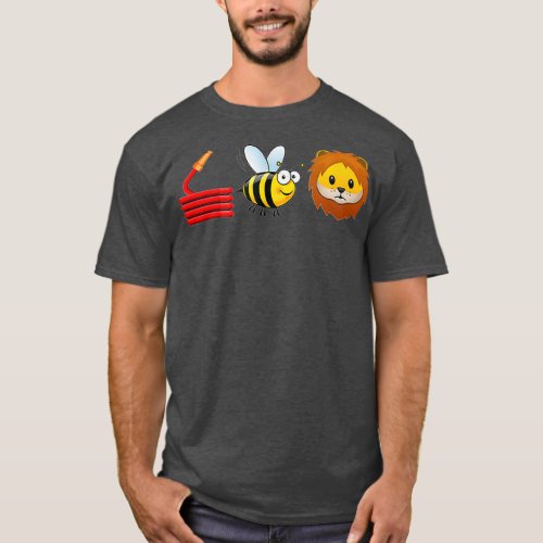 Hose Bee Lion  I am a FireFighter  2 T_Shirt
