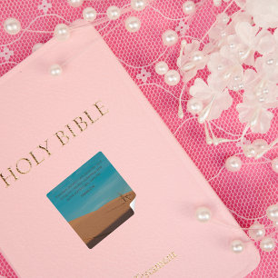 Hosea 2:14 KJV – Desert Faith Collection Square Sticker