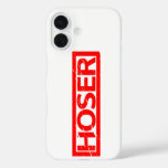 Hoser Stamp iPhone 16 Case