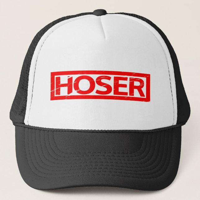 Hoser Stamp Trucker Hat (Front)