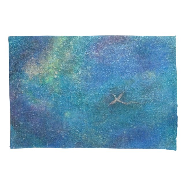 Hoshi-no-Ma: Between the Stars Pillow Case (Front)