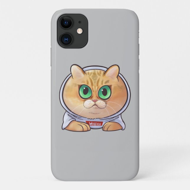 Hosico Cartoon Case-Mate iPhone Case (Back)