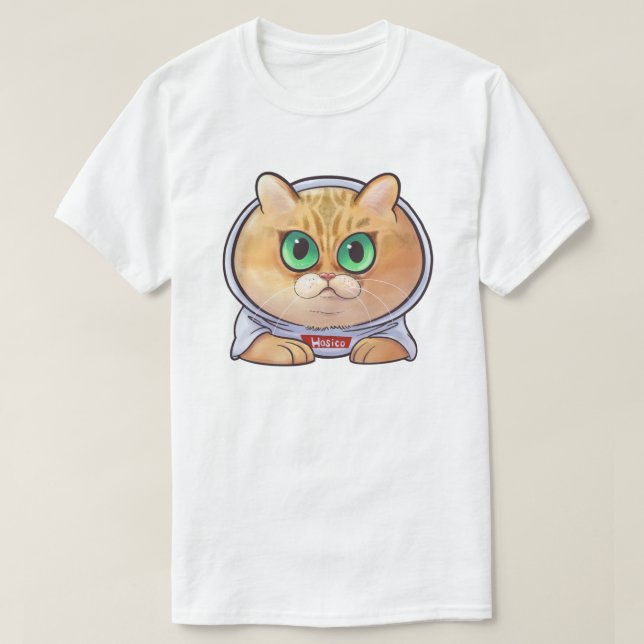Hosico Cartoon T-Shirt (Design Front)