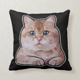 Hosico Cat Throw Pillow