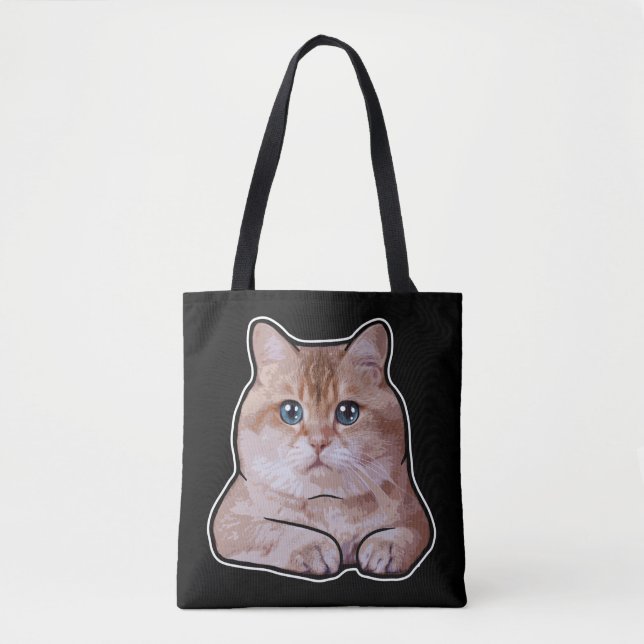 Hosico Cat Tote Bag (Front)