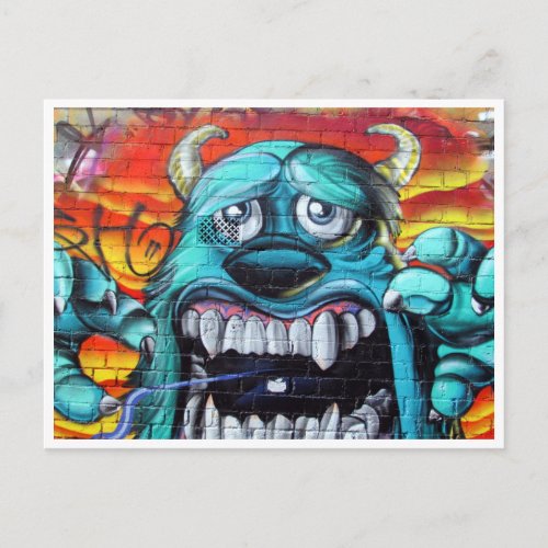 hosier monster postcard
