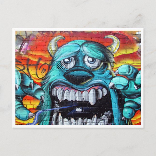 hosier monster postcard (Front)