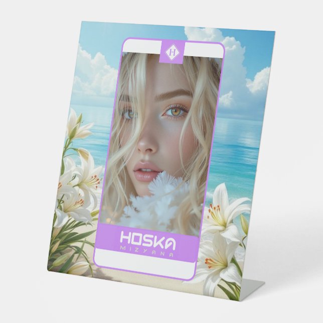 HOSKA PEDESTAL SIGN (Front)