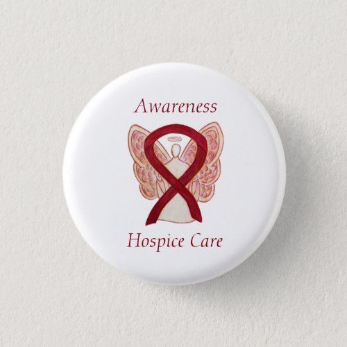 Hospice Care Angel Awareness Ribbon Pins