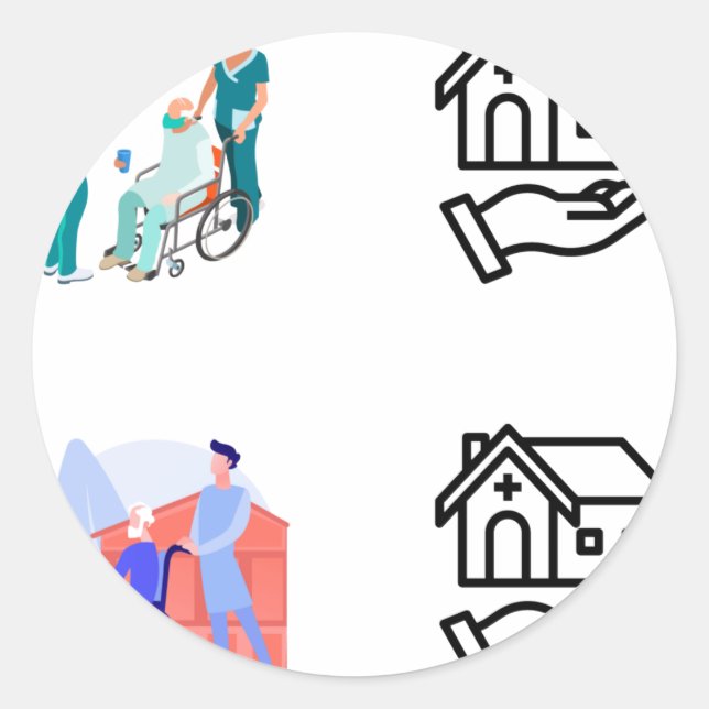 Hospice Care Nurse Sticker Pack - Hospice Care Nur (Front)