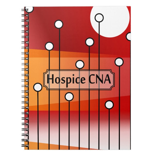 Hospice CNA Nursing Assistant Notebook (Front)