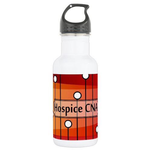 Hospice CNA Nursing Assistant Stainless Steel Water Bottle