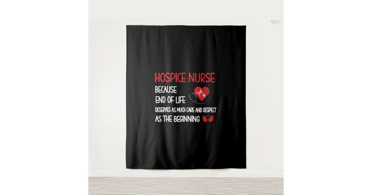 Hospice Nurse Appreciation Hospice Nursing Student Tapestry Zazzle