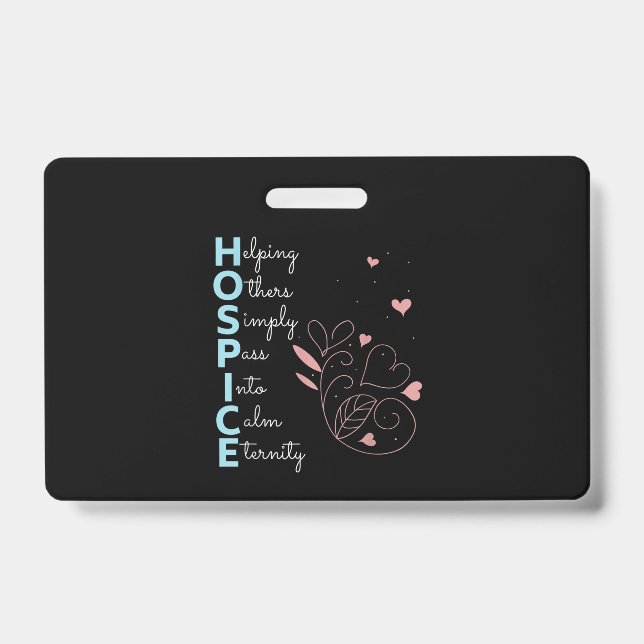 Hospice Nurse Badge (Front)