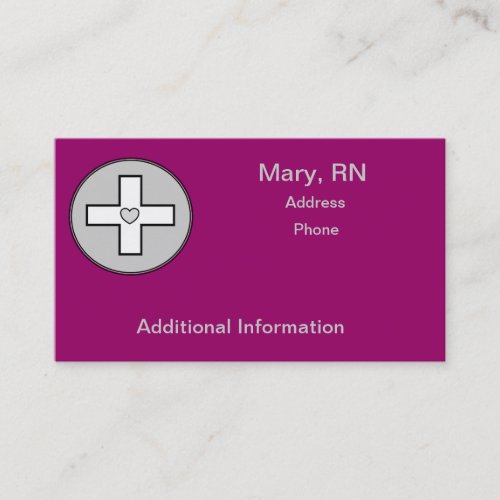 Hospice Nurse Business Cards