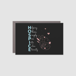 Hospice Nurse Car Magnet