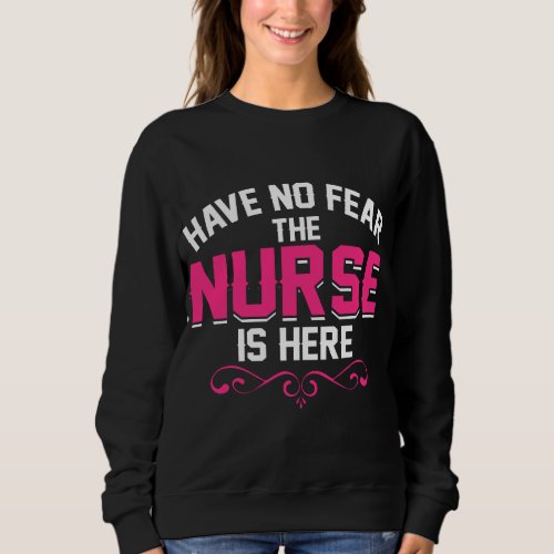 Hospice Nurse Comfort  Compassion in Every Step Sweatshirt