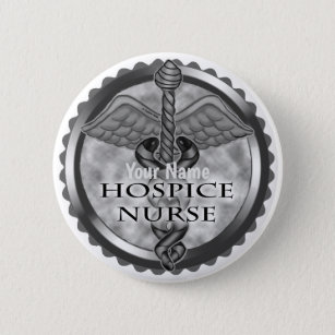 Hospice Nurse custom name pin