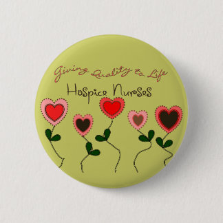 Hospice Nurse Gifts Button
