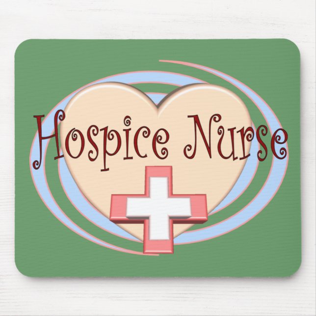 Hospice Nurse gifts Mouse Pad (Front)