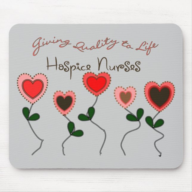 Hospice Nurse Gifts Mouse Pad (Front)