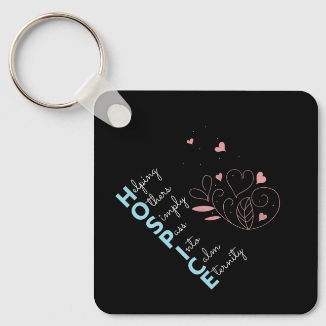 Hospice Nurse Keychain (Front)