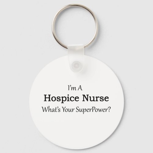 Hospice Nurse Keychain