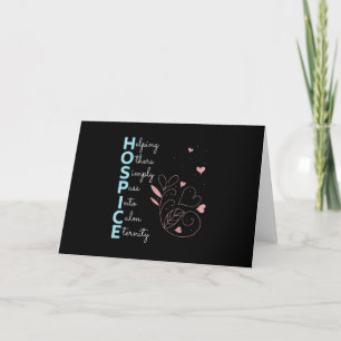 Hospice Nurse Letterpress Thank You Card
