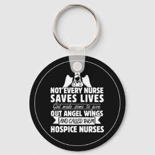 Hospice Nurse Quote Keychain