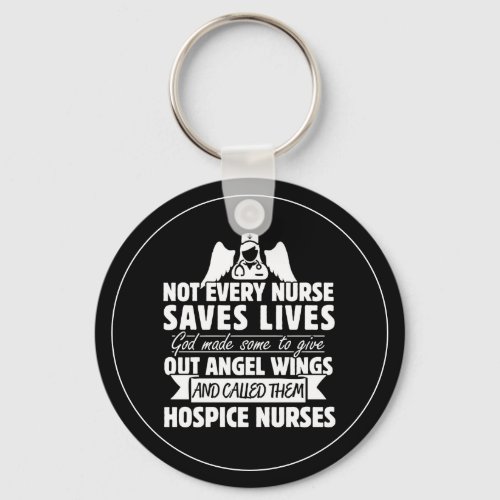 Hospice Nurse Quote Keychain