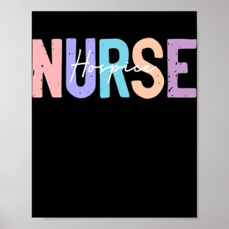 Hospice Nurse Registered Nurse RN Emergency Room Poster