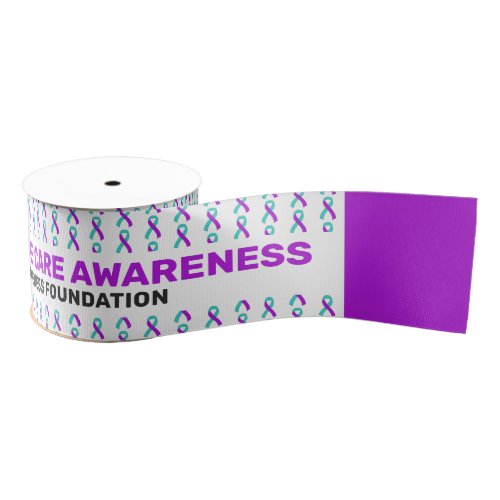 Hospice  Palliative Care Awareness Pattern Ribbon