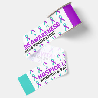 Hospice & Palliative Care Awareness Pattern Ribbon