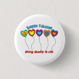 Hospice Volunteer Button