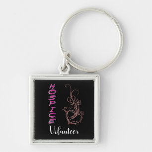 Hospice Volunteer Gift Women Men Nurse Hospice Keychain