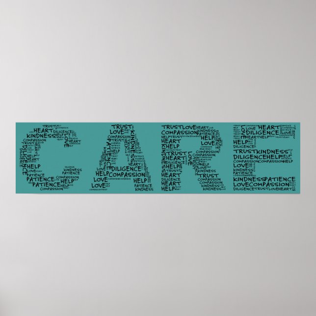 Hospice Workers Embody a Spirit of Caring Poster (Front)