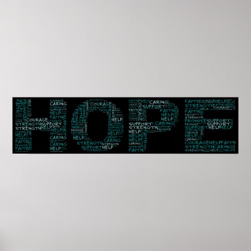 Hospice Workers Embody a Spirit of Hope Poster